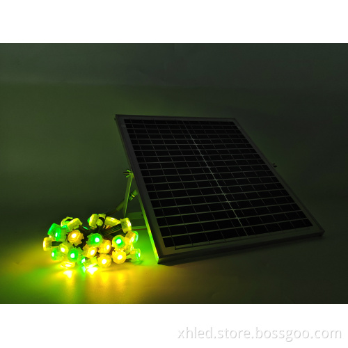 DC12V Solar Energy Christmas Outdoor Decoration Pixel LED Eave Lights